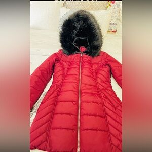 Girls Hooded Coat Small